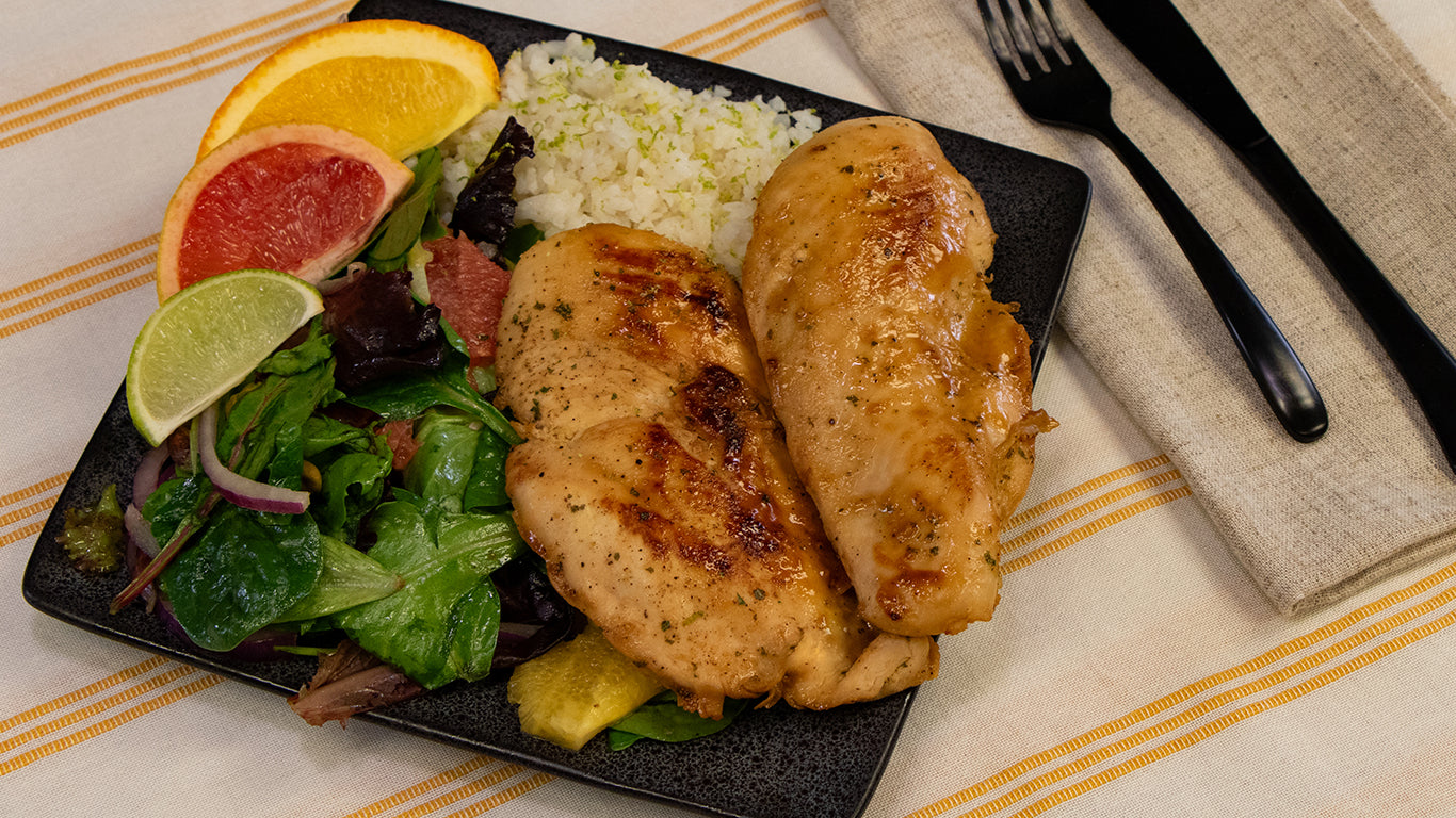 Winter Citrus Salad and Pan Fried Chicken! – Midamar Halal