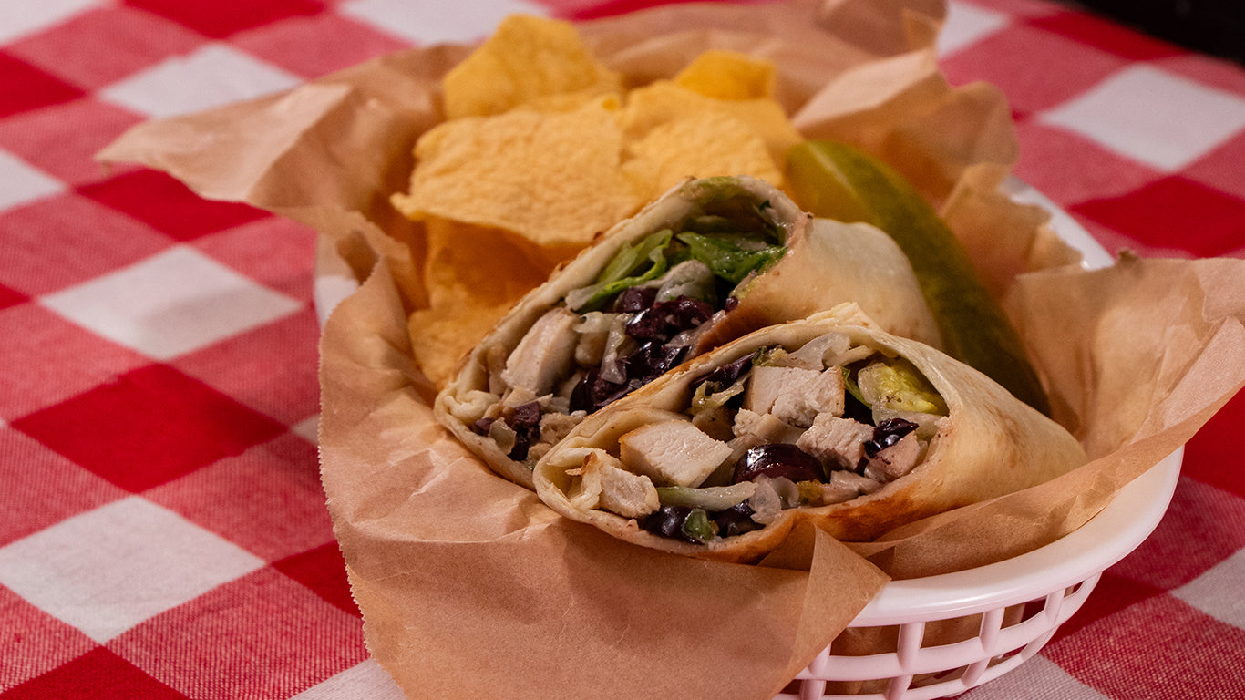 Simple and Tasty Chicken Caesar Salad Wraps &ndash; Midamar Halal