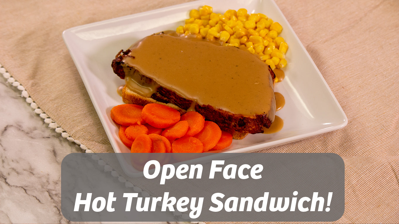 Open Face Hot Turkey Sandwich! – Midamar Halal