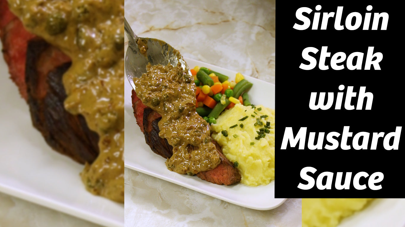 Sirloin with Creamy Mustard Sauce! &ndash; Midamar Halal