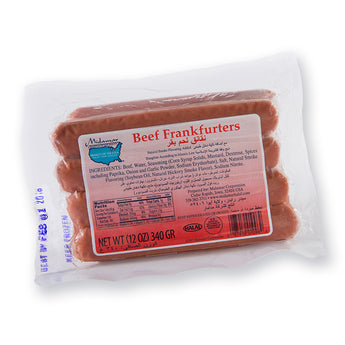 package of midamar beef franks