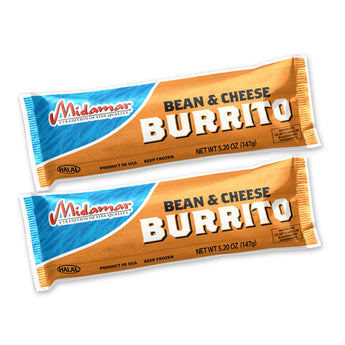 2 packages of Bean and cheese Burritos