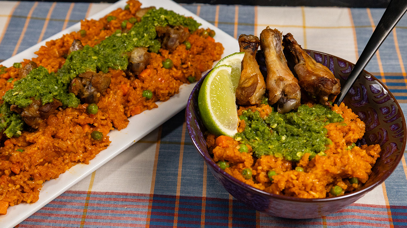 Authentic African Jollof Rice – Midamar Halal