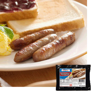 Halal Beef Breakfast Sausage Link