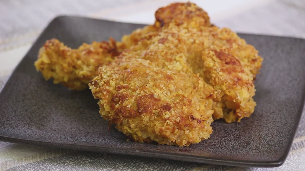 a video showing how to make hot honey fried chicken using midamar product