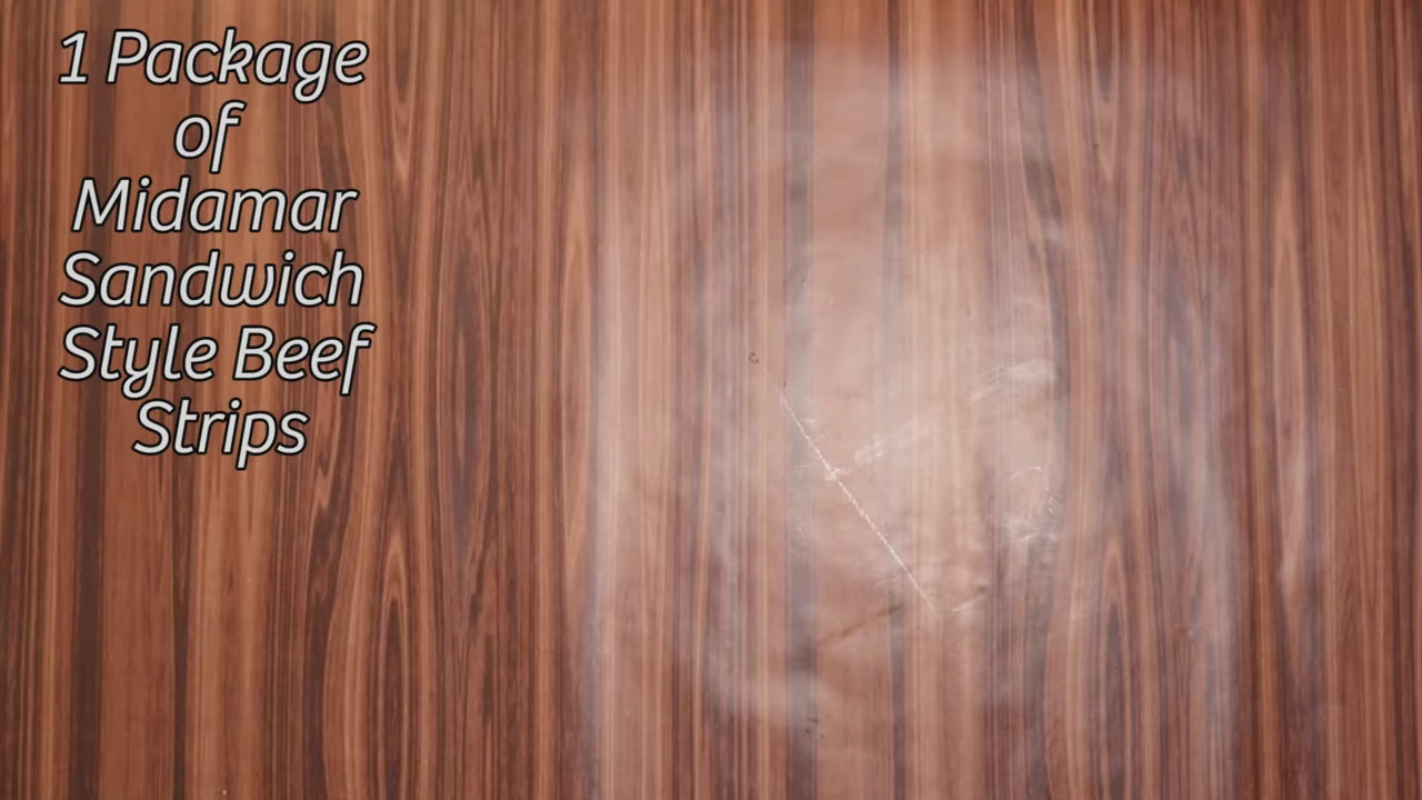 a video showing how to make a delicious breakfast sandwich using midamar's halal products