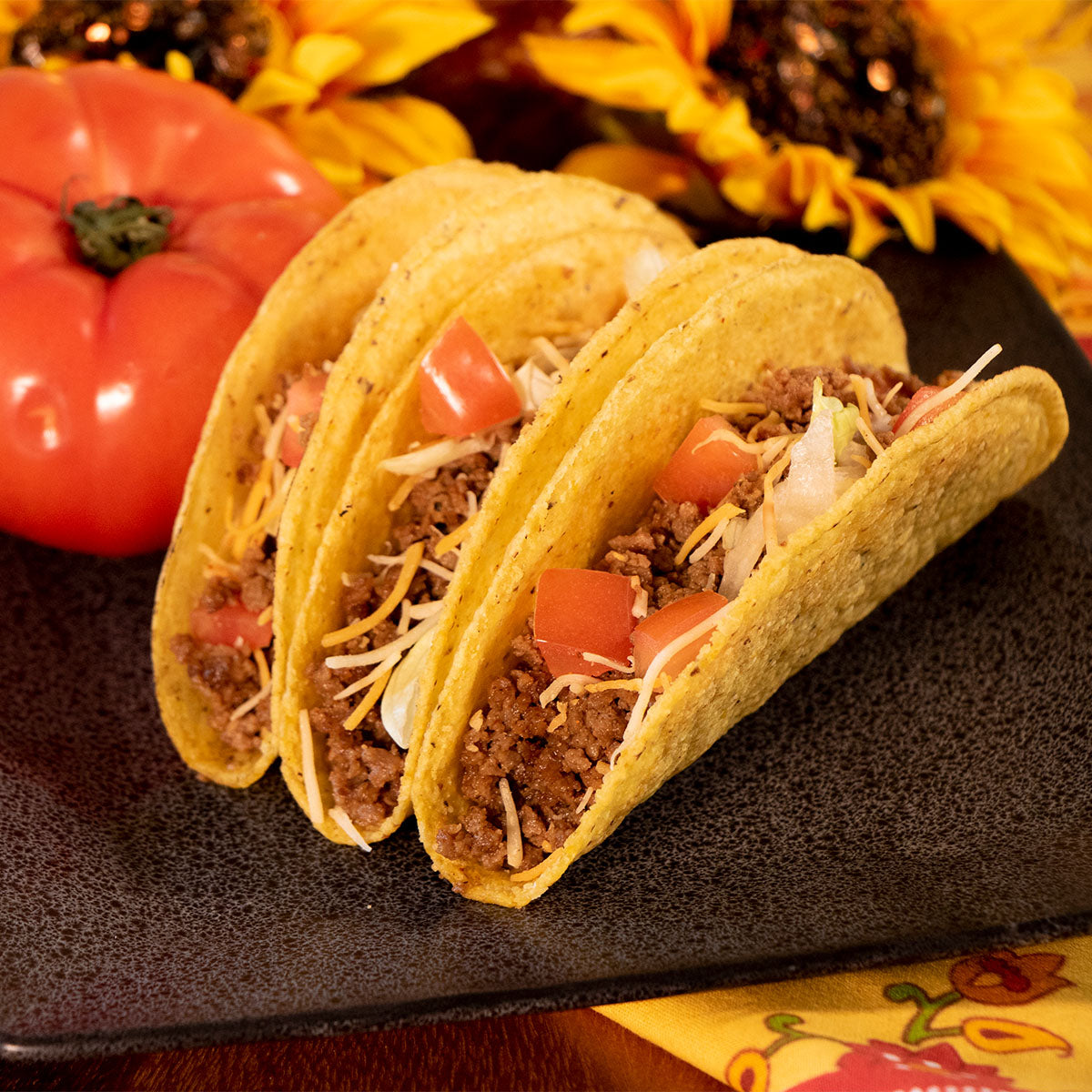 halal ground beef taco foil packet grill campfire kids easy dinner fun